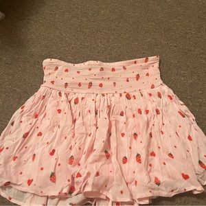 Skort,children/teens clothing,strawberry design